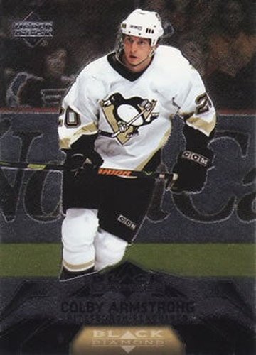 #65 Colby Armstrong - Pittsburgh Penguins - 2007-08 Upper Deck Black Diamond Hockey