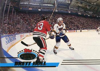 #65 Brett Hull - St. Louis Blues - 1993-94 Stadium Club Hockey