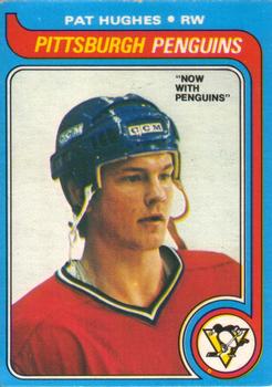 #65 Pat Hughes - Pittsburgh Penguins - 1979-80 O-Pee-Chee Hockey