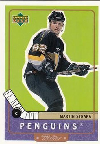 #65 Martin Straka - Pittsburgh Penguins - 1999-00 Upper Deck Retro Hockey