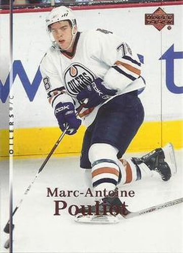 #65 Marc-Antoine Pouliot - Edmonton Oilers - 2007-08 Upper Deck Hockey