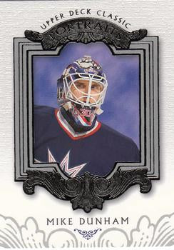 #65 Mike Dunham - New York Rangers - 2003-04 Upper Deck Classic Portraits Hockey
