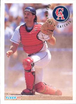 #65 Greg Myers - California Angels - 1994 Fleer Baseball