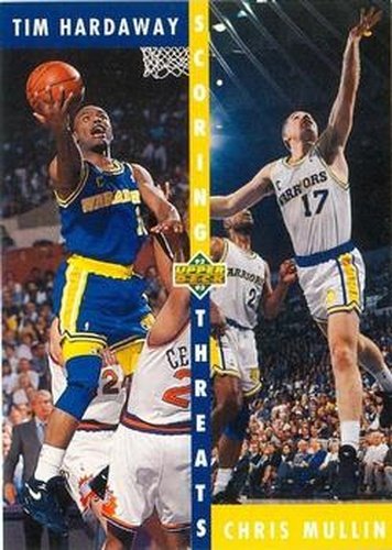#65 Tim Hardaway / Chris Mullin - Golden State Warriors - 1992-93 Upper Deck Basketball