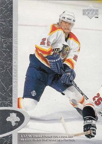 #65 Martin Straka - Florida Panthers - 1996-97 Upper Deck Hockey