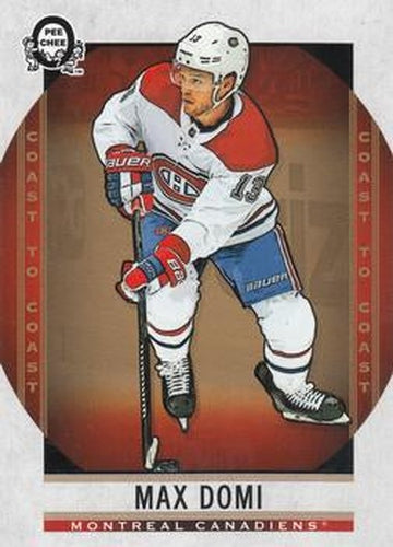 #65 Max Domi - Montreal Canadiens - 2018-19 O-Pee-Chee Coast to Coast Hockey
