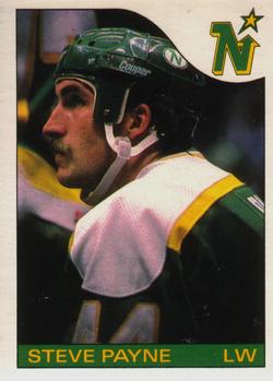 #65 Steve Payne - Minnesota North Stars - 1985-86 O-Pee-Chee Hockey