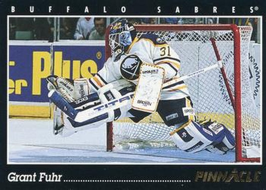 #65 Grant Fuhr - Buffalo Sabres - 1993-94 Pinnacle Hockey