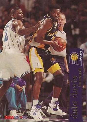 #65 Dale Davis - Indiana Pacers - 1995-96 Hoops Basketball
