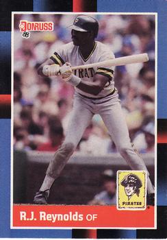 #65 R.J. Reynolds - Pittsburgh Pirates - 1988 Donruss Baseball