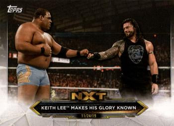 #65 Keith Lee - 2020 Topps WWE NXT Wrestling