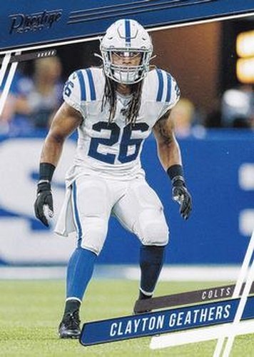 #65 Clayton Geathers - Indianapolis Colts - 2020 Panini Prestige Football