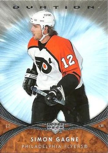 #65 Simon Gagne - Simon Gagne - 2007-08 Upper Deck Ovation Hockey