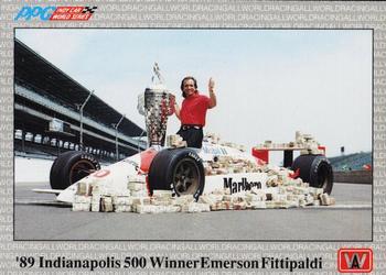 #65 '89 Indianapolis 500 Winner Emerson Fittipaldi - Patrick Racing - 1991 All World Indy Racing