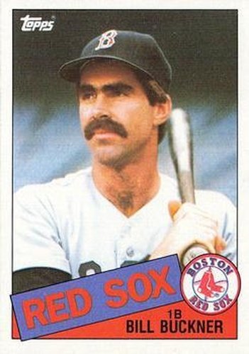 #65 Bill Buckner - Boston Red Sox - 1985 Topps Baseball