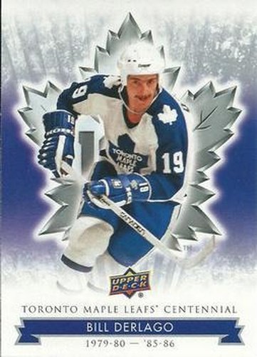 #65 Bill Derlago - Toronto Maple Leafs - 2017 Upper Deck Toronto Maple Leafs Centennial Hockey