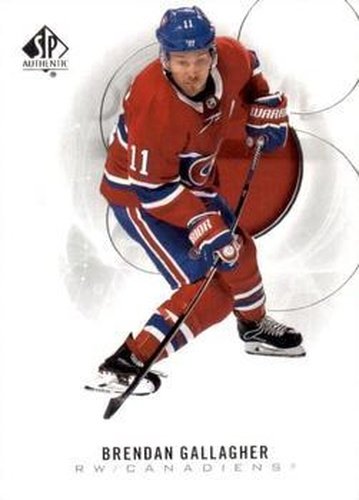#65 Brendan Gallagher - Montreal Canadiens - 2020-21 SP Authentic Hockey