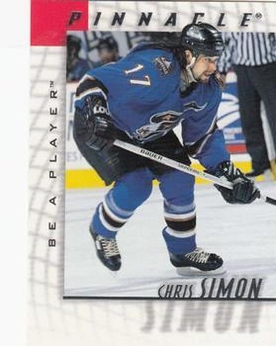 #65 Chris Simon - Washington Capitals - 1997-98 Pinnacle Be a Player Hockey