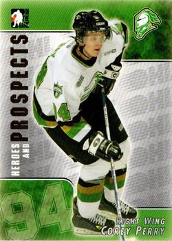 #65 Corey Perry - London Knights - 2004-05 In The Game Heroes and Prospects Hockey