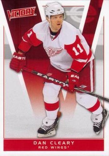 #65 Daniel Cleary - Detroit Red Wings - 2010-11 Upper Deck Victory Hockey