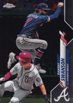 #65 Dansby Swanson - Atlanta Braves - 2020 Topps Chrome Baseball