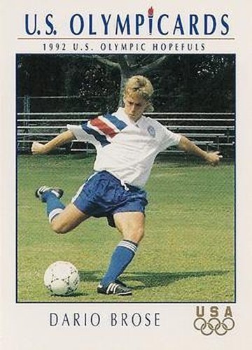 #65 Dario Brose - USA - 1992 Impel U.S. Olympic Hopefuls