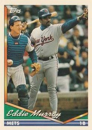 #65 Eddie Murray - New York Mets - 1994 Topps Baseball