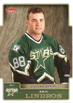 #65 Eric Lindros - Dallas Stars - 2006-07 Fleer Hockey