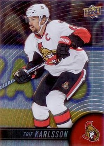 #65 Erik Karlsson - Ottawa Senators - 2017-18 Upper Deck Tim Hortons Hockey