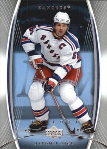 #65 Jaromir Jagr - New York Rangers - 2007-08 Upper Deck Trilogy Hockey