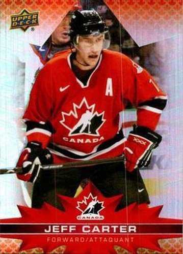 #65 Jeff Carter - Canada - 2021-22 Upper Deck Tim Hortons Team Canada Hockey