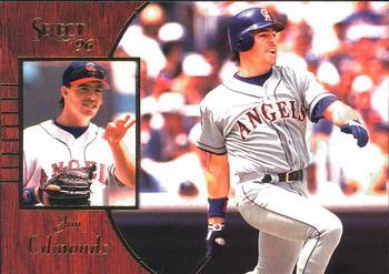 #65 Jim Edmonds - California Angels - 1996 Select Baseball