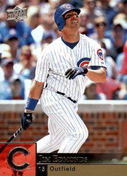 #65 Jim Edmonds - Chicago Cubs - 2009 Upper Deck Baseball