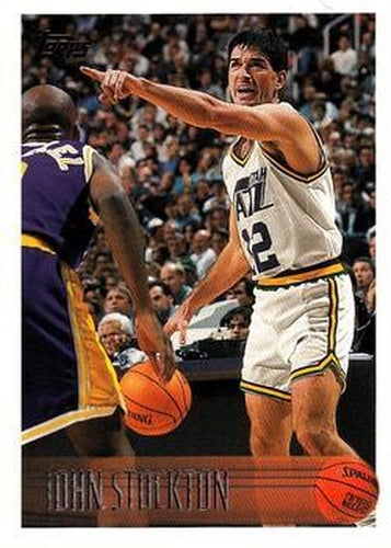 #65 John Stockton - Utah Jazz - 1996-97 Topps Basketball