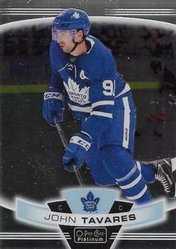 #65 John Tavares - Toronto Maple Leafs - 2019-20 O-Pee-Chee Platinum Hockey