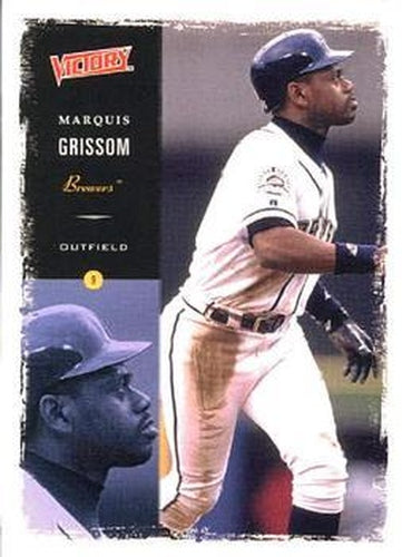 #65 Marquis Grissom - Milwaukee Brewers - 2000 Upper Deck Victory Baseball