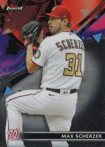 #65 Max Scherzer - Washington Nationals - 2021 Finest Baseball
