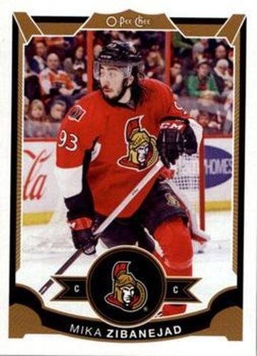 #65 Mika Zibanejad - Ottawa Senators - 2015-16 O-Pee-Chee Hockey