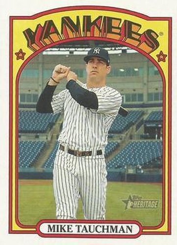 #65 Mike Tauchman - New York Yankees - 2021 Topps Heritage Baseball