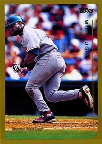 #65 Mo Vaughn - Boston Red Sox - 1999 Topps Baseball