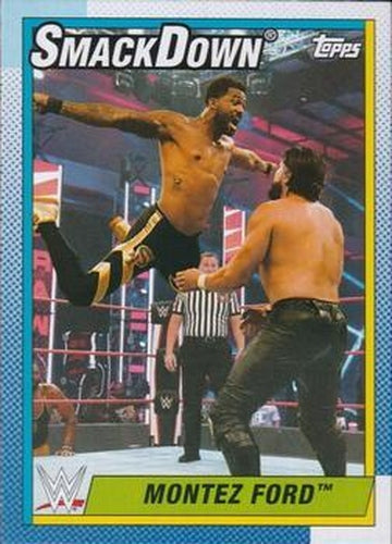 #65 Montez Ford - 2021 Topps Heritage WWE Wrestling