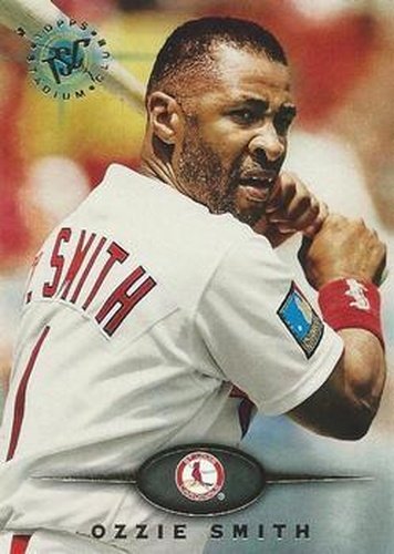 #65 Ozzie Smith - St. Louis Cardinals - 1995 Stadium Club Baseball