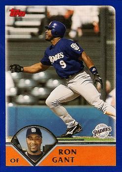 #65 Ron Gant - San Diego Padres - 2003 Topps Baseball