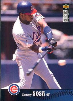 #65 Sammy Sosa - Chicago Cubs - 1997 Collector's Choice Baseball