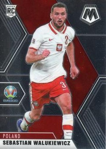 #65 Sebastian Walukiewicz - Poland - 2021 Panini Mosaic UEFA EURO Soccer