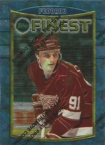 #65 Sergei Fedorov - Detroit Red Wings - 1994-95 Finest Hockey
