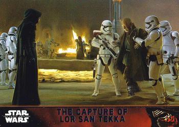 #65 The Capture of Lor San Tekka - 2015 Topps Star Wars The Force Awakens