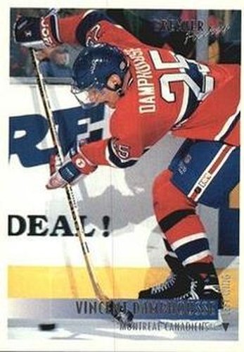 #65 Vincent Damphousse - Montreal Canadiens - 1994-95 Topps Premier Hockey
