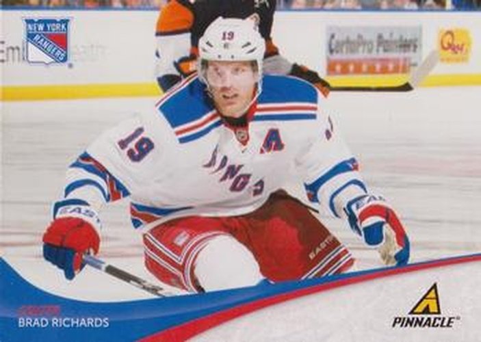 #65 Brad Richards - New York Rangers - 2011-12 Panini Pinnacle Hockey