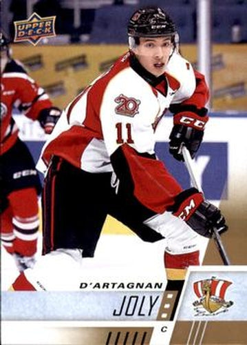 #65 D'Artagnan Joly - Baie-Comeau Drakkar - 2017-18 Upper Deck CHL Hockey